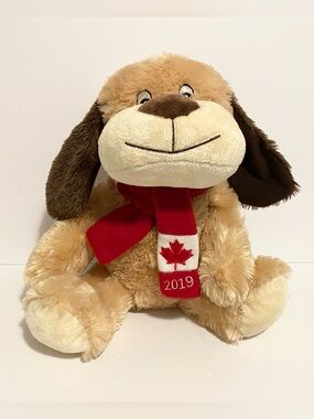 Petsmart Chance Plush Puppy Dog Toy Squeaker Plush Brown Stuffed Animal 2019